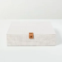 Fabric Divided Jewelry Box Cream - Hearth & Hand™ With Magnolia 5 Fabric Divided Jewelry Box Cream - Hearth & Hand™ With Magnolia -Home Improvement Store GUEST 0792c18b ce98 44e7 9820 23f67415562a