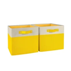 2pc Kids' 10.5" Two-Toned Folding Storage Bin Set - RiverRidge Home 33 2pc Kids' 10.5" Two-Toned Folding Storage Bin Set - RiverRidge Home -Home Improvement Store GUEST 09b3658e 575d 42cb af18 bd012e024ff2