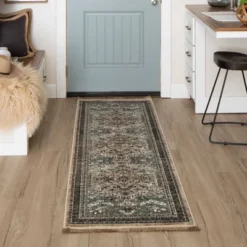 Floral Woven Accent Rug - Threshold™ -Home Improvement Store GUEST 0c2675a7 3d48 4913 9c5a 4689a353d2da