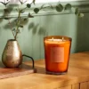 Colored Vase Glass With Dustcover Mandarin & Guava Candle Orange - Threshold™ -Home Improvement Store GUEST 0c8644d0 0d83 4c66 98b9 c674ddda23a7