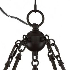 Possini Euro Design Bellis Bronze Wagon Wheel Pendant Chandelier 25" Wide Modern Clear Glass 5-Light Fixture For Dining Room House Kitchen Island Home -Home Improvement Store GUEST 0dd5e510 a8cf 4e1b 8ad0 b1cb4d81965b