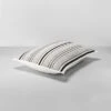 Textured Stripe Pillow Sham Dark Gray/Cream - Hearth & Hand™ With Magnolia -Home Improvement Store GUEST 0f13ca7b 719d 41c4 b902 7d206cc70b43