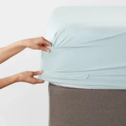 300 Thread Count Ultra Soft Fitted Sheet - Threshold -Home Improvement Store GUEST 1adac226 92d8 42b2 ad3d b54a70e3fa98