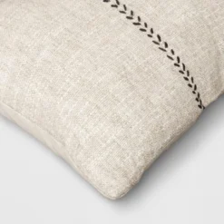 Oversized Stitched Lumbar Throw Pillow Neutral - Threshold™ -Home Improvement Store GUEST 1b3e6912 537b 4a18 a3c5 485cfb4f0792