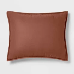 Washed Cotton Sateen Quilt Sham - Threshold™ -Home Improvement Store GUEST 1f026805 2a43 49f6 9e79 c046ff7276ff