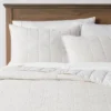Space Dyed Cotton Linen Sham - Threshold™ -Home Improvement Store GUEST 2001512e 7e97 462a ab7f 132948f5beb6