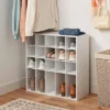 4 Tier Laminate Stackable Shoe Cubby White - Brightroom™ -Home Improvement Store GUEST 200c5d58 ee0f 445a a6bb 1ac1ca66a1f9