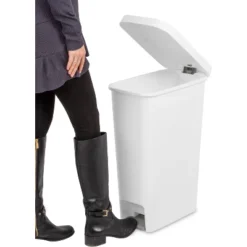 11gal Slim Step Trash Can - Brightroom™ -Home Improvement Store GUEST 21341658 c7c4 4051 b258 dbcf32b6754d