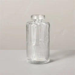 Ribbed Clear Glass Bud Vase - Hearth & Hand™ With Magnolia -Home Improvement Store GUEST 2286386d 3a94 4818 84ed f09772246027