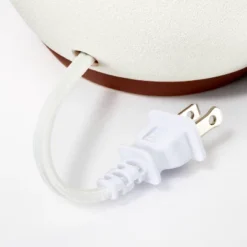 Ceramic Table Lamp With Gingham Print Pleated Shade White (Includes LED Light Bulb) - Threshold™ Designed With Studio McGee 9 Ceramic Table Lamp With Gingham Print Pleated Shade White (Includes LED Light Bulb) - Threshold™ Designed With Studio McGee -Home Improvement Store GUEST 27cadcf6 3a70 4c09 bf47 cd7e6352c324