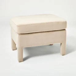 Bellfield Fully Upholstered Ottoman - Threshold™ Designed With Studio McGee -Home Improvement Store GUEST 2a370d06 e4b4 4713 8a83 7c6f64112654