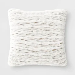 Tipped Snow Leopard Faux Fur Square Throw Pillow - Threshold™ -Home Improvement Store GUEST 2d6b054d 8586 4936 9957 35da08081dea