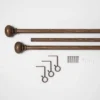 Wood Knob Curtain Rod - Threshold™ -Home Improvement Store GUEST 2e209489 976f 4d33 b602 6d21c3ba4bf3