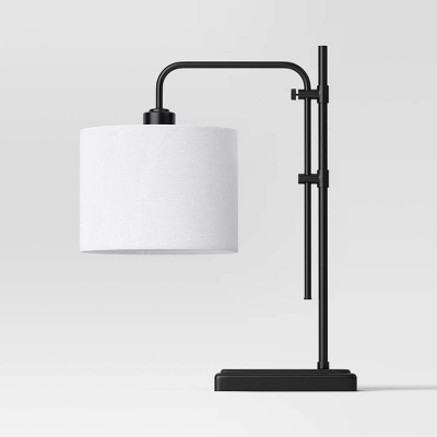 Knox Adjustable Shaded Table Lamp Black - Threshold™ 5 Knox Adjustable Shaded Table Lamp Black - Threshold™ - Image 3
