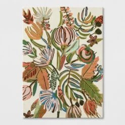 Floral Wool Tufted Area Rug Pink/White - Opalhouse™ -Home Improvement Store GUEST 31188344 1764 41c8 b8db cf880ff73088