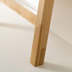 71" Standing Wood Framed Mirror Natural - Hearth & Hand™ With Magnolia -Home Improvement Store GUEST 35db195e 7987 4933 82c1 b2b22975adb3