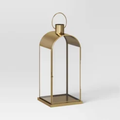 Metal Lantern Gold - Threshold™ -Home Improvement Store GUEST 385b49cb baa9 4022 8af0 f09dff4f5610
