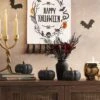 Set Of 3 Small Ceramic Halloween Pumpkins With Gold Stem - Threshold™ -Home Improvement Store GUEST 3a1a8e5b c36a 4def bb74 7d776c99c050