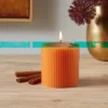 Ribbed Pillar Pumpkin Spice Candle - Threshold™ -Home Improvement Store GUEST 409ae1ea b3ec 4015 81c1 19b6ed2b7996