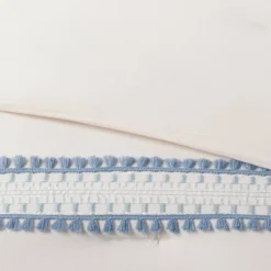 12pc Embroidered Fringe Stripe With Tassels Comforter & Sheet Bedding Set - Threshold™ -Home Improvement Store GUEST 443f5997 1107 4e72 b1b1 7852d0cd6908