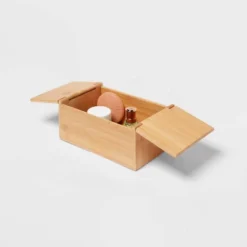6" X 9" X 4" Rectangular Hinge Lid Bamboo Countertop Organizer - Brightroom™ 7 6" X 9" X 4" Rectangular Hinge Lid Bamboo Countertop Organizer - Brightroom™ -Home Improvement Store GUEST 448d43d4 ccde 4178 8ab1 21a8ac437e38
