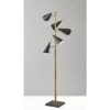 71.5" Owen Tree Lamp Black - Adesso