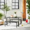 3pc Kids' Metal Outdoor Table Set - Dark Gray - Hearth & Hand™ With Magnolia -Home Improvement Store GUEST 4c7d689a 4f77 466c 8b39 15f0693684cc