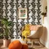 Botanical Leaf Peel And Stick Wallpaper Black/White - Opalhouse™ Designed With Jungalow™ -Home Improvement Store GUEST 4e33c7e9 90a0 436a 87ca 5d5bd5ee650a