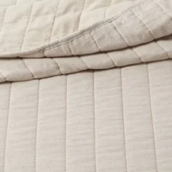 Herringbone Flannel Quilt Beige - Threshold™ -Home Improvement Store GUEST 5392aa6e 5c99 48d2 91e2 f4d57f6bffc1