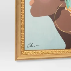 24" X 30" Floral Dream By Nikki Chu Vintage Canvas Board Gold - Threshold™ -Home Improvement Store GUEST 5a042000 aaac 4e72 a3dc a07d331687a2