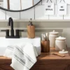 Multistripe Bath Towels Cream/Gray - Hearth & Hand™ With Magnolia -Home Improvement Store GUEST 687f74c6 90bd 4d4d 8134 1b6e7d38eb6f