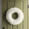 22" Faux Fur Christmas Decorative Wreath White - Wondershop™ -Home Improvement Store GUEST 7558c3c8 29f5 42a5 8fb2 c2c589be95dc