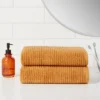Quick Dry Ribbed Bath Towel Set - Threshold™ 1 Quick Dry Ribbed Bath Towel Set - Threshold™ -Home Improvement Store GUEST 77d4341d 9648 46ec a5b3 d28310b8cae5