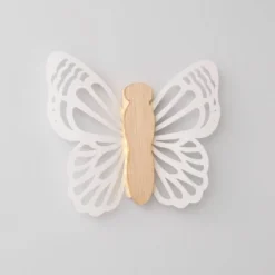 Butterfly Wood Lit Kids' Wall Decor Cream - Pillowfort™ -Home Improvement Store GUEST 7b038660 261a 42af 8baa 03a5b9a54a2c