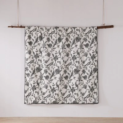 Tanzie Black Quilt Set - Black & White - Levtex Home 6 Tanzie Black Quilt Set - Black & White - Levtex Home - Image 4