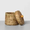 Woven Bath Storage Canister Beige - Hearth & Hand™ With Magnolia -Home Improvement Store GUEST 800ee1ea a18d 4647 b823 2dc00f09846c