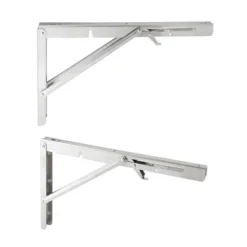 Built Industrial 2 Pack Folding L Wall Shelf Bracket, 10 Inch Collapsible Hardware With Locking Hinge For Garage Shelves, Holds 120lbs 16 Built Industrial 2 Pack Folding L Wall Shelf Bracket, 10 Inch Collapsible Hardware With Locking Hinge For Garage Shelves, Holds 120lbs -Home Improvement Store GUEST 83f6e7b8 fccf 4bd4 b6b4 1f03080a68cb