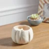 12oz Brushed Abstract Pumpkin Ceramic With Woodwick And Dustcover Pumpkin Woods Candle - Threshold™ -Home Improvement Store GUEST 854cd598 3167 47a0 be95 5d1559e2b9bf