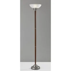 3-way Alta Floor Lamp Brown - Adesso