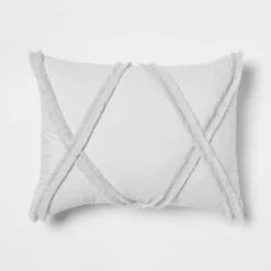 4pc Clipped Stripe Poms Comforter Bedding Set - Threshold™ 12 4pc Clipped Stripe Poms Comforter Bedding Set - Threshold™ -Home Improvement Store GUEST 8d139982 3828 47ac 895d 4255d7a3549e