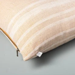 16"x42" Variegated Stripe Lumbar Throw Pillow - Hearth & Hand™ With Magnolia -Home Improvement Store GUEST 8e8095bf 4b69 46a4 806e d84f4a643a74