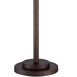 Possini Euro Design Garth Modern Floor Lamp Standing 63 1/2" Tall Oil Rubbed Bronze Burlap Fabric Drum Shade For Living Room Bedroom Office House Home -Home Improvement Store GUEST 91a0537e e9a3 4be4 ac08 c325a14b911a