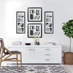 Thin Collage Frame Holds Four 4" X 6" Photos Black - Room Essentials™ -Home Improvement Store GUEST 92031546 a124 47e0 807c 56020352aad6