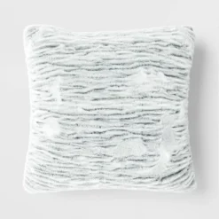 Tipped Snow Leopard Faux Fur Square Throw Pillow - Threshold™ -Home Improvement Store GUEST 94c4b8e7 6fad 41e3 bb20 ca6c544caa40