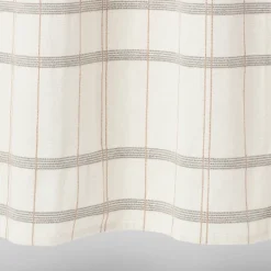 Woven Modern Plaid Shower Curtain Ivory - Threshold™ -Home Improvement Store GUEST 97a05adf b4cd 4f28 b20d 1f695ee35ea3