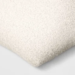 Oversized Teddy Boucle Toss Square Throw Pillow - Threshold™ -Home Improvement Store GUEST a26ab696 c541 4a31 bda7 7e21e84b5160