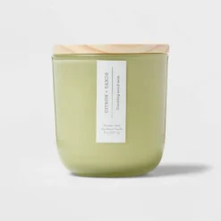 Citron And Sands Candle Green - Threshold™ -Home Improvement Store GUEST ac29f15a 74a7 4509 9e2b 431f209854df
