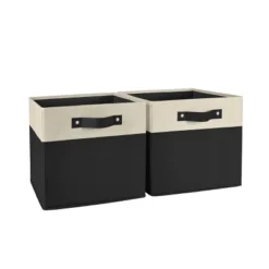 2pc Kids' 10.5" Two-Toned Folding Storage Bin Set - RiverRidge Home 26 2pc Kids' 10.5" Two-Toned Folding Storage Bin Set - RiverRidge Home -Home Improvement Store GUEST b0cd9c0c 2716 47bb 9142 06532c147172