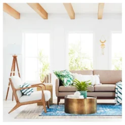 Oak Wood Tripod Floor Lamp Dark Brown - Threshold™ -Home Improvement Store GUEST b186c1da ecf2 4f12 8b8d 1b1894f1a5c5