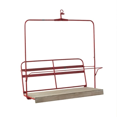 Sullivans Ski Lift Hanging Display 33"H Red 5 Sullivans Ski Lift Hanging Display 33"H Red - Image 3